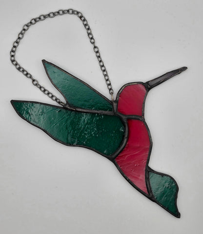 Green & Red Hummingbird