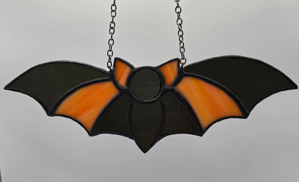 Black & Orange Bat
