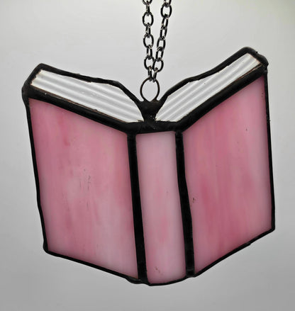 Mini Stained Glass Book-Pink